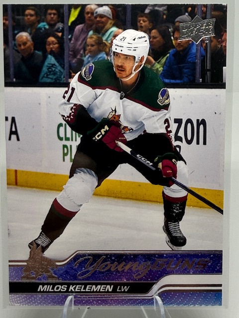 2023-24 Upper Deck Milos Kelemen #211 RC front