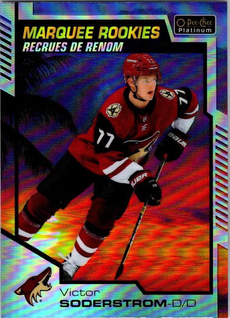 2020-21 O-Pee-Chee Platinum - Sunset Victor Soderstrom #155 front