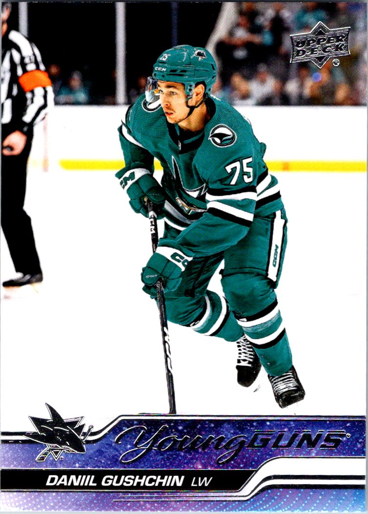 2023-24 Upper Deck Daniil Gushchin #239 RC front
