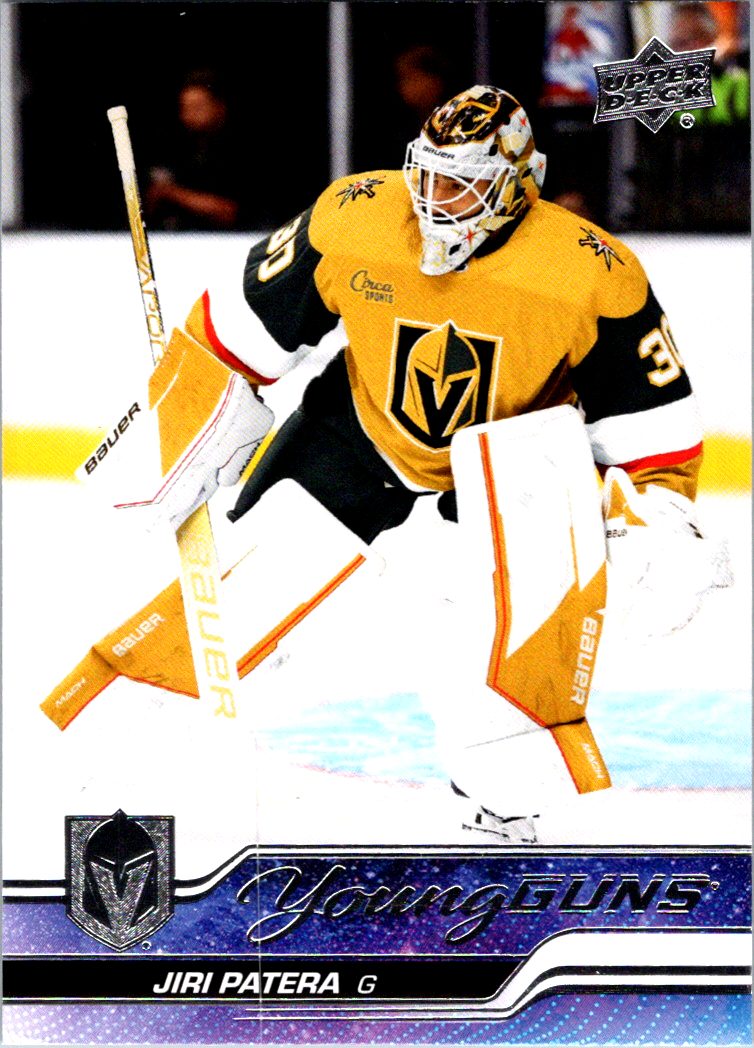 2023-24 Upper Deck Jiri Patera #227 RC front