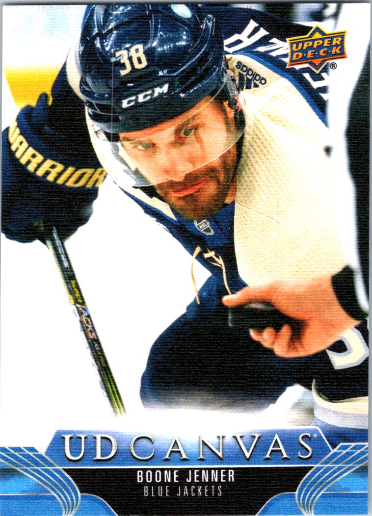 2023-24 Upper Deck - UD Canvas Boone Jenner #C21 front