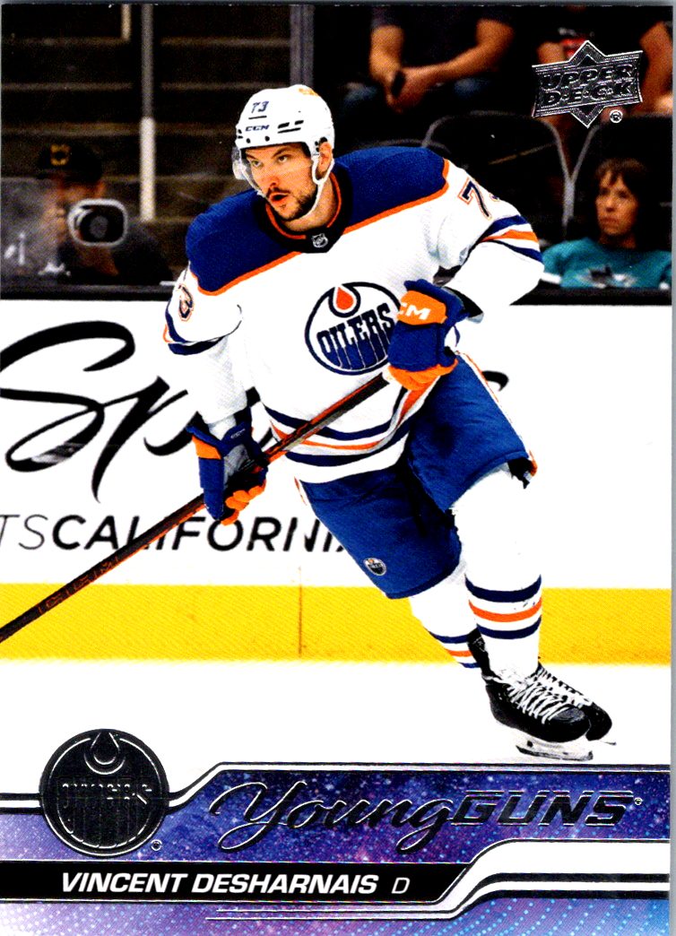 2023-24 Upper Deck Vincent Desharnais #202 RC front