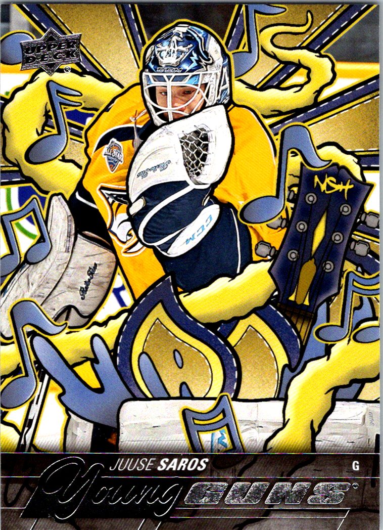 2024-25 Upper Deck - Young Guns Renewed (Series Two) Juuse Saros #464 front