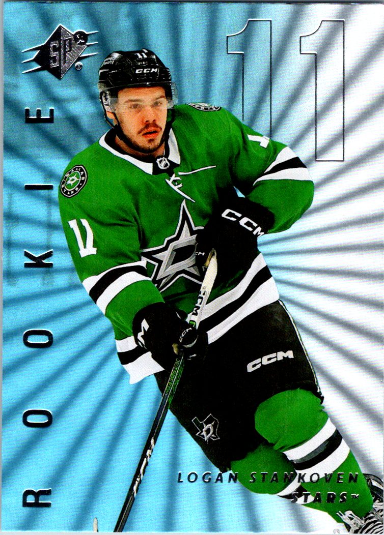 2024-25 SPx Logan Stankoven #115 RC front