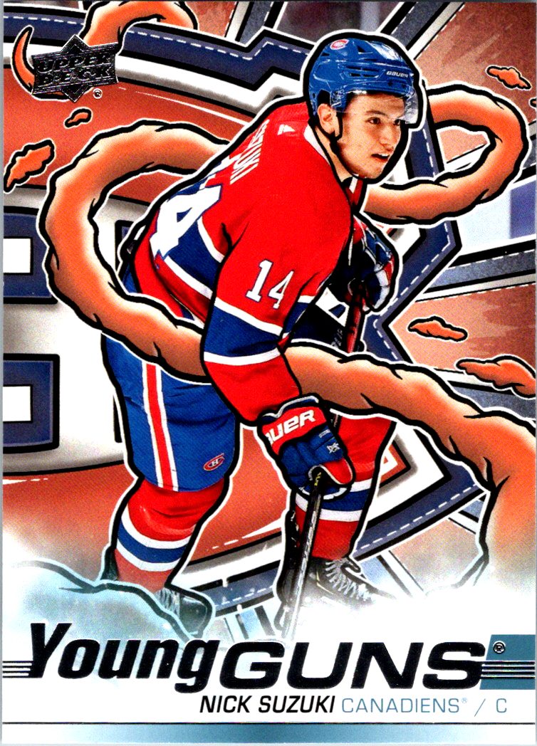 2024-25 Upper Deck - Young Guns Renewed (Series Two) Nick Suzuki #471 front