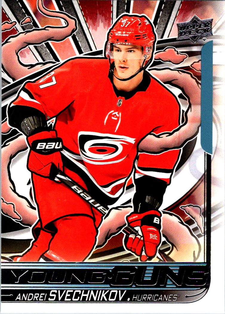 2024-25 Upper Deck - Young Guns Renewed (Series Two) Andrei Svechnikov #451 front