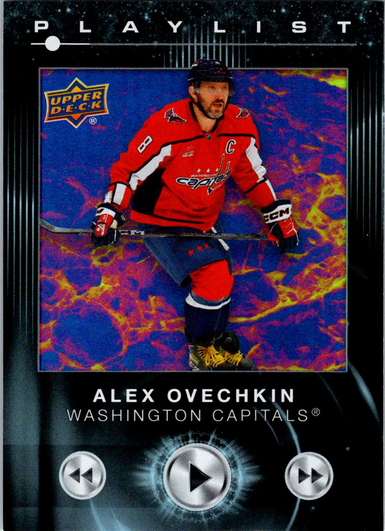 2024-25 Upper Deck - Playlist Alex Ovechkin #PL-12 front