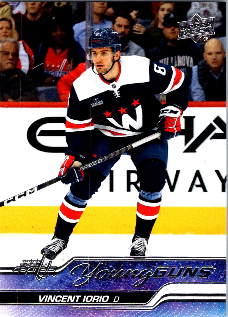 2023-24 Upper Deck Vincent Iorio #224 RC front