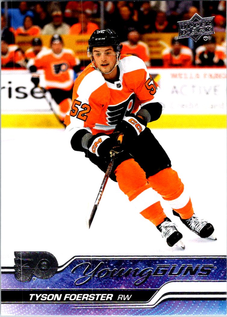 2023-24 Upper Deck Tyson Foerster #225 RC front
