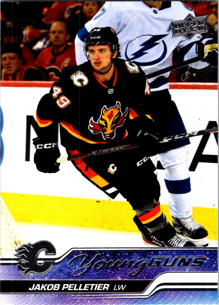 2023-24 Upper Deck Jakob Pelletier #208 RC front
