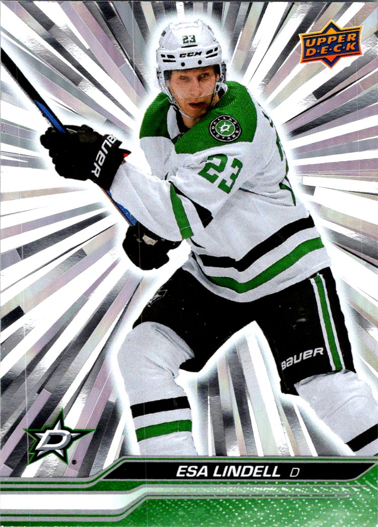 2023-24 Upper Deck - Outburst Silver Esa Lindell #310 front