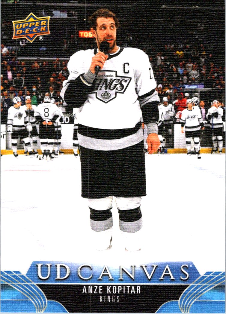 2023-24 Upper Deck - UD Canvas Anze Kopitar #C160 front
