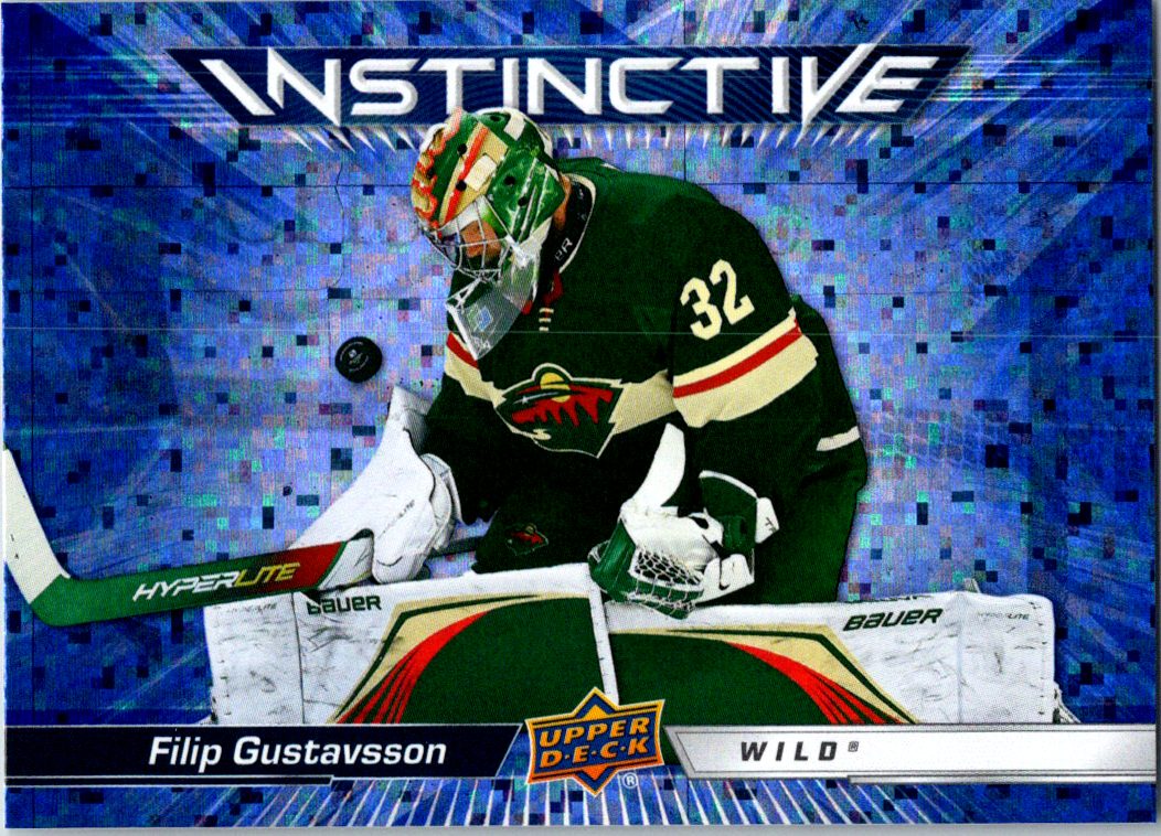 2023-24 Upper Deck - Instinctive Filip Gustavsson #IN-6 front