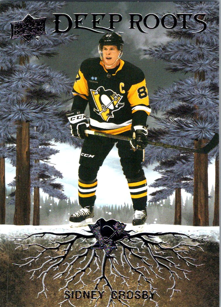 2023-24 Upper Deck - Deep Roots Sidney Crosby #DR-17 front