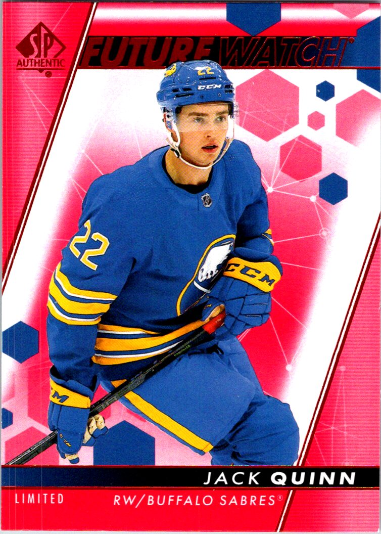 2022-23 SP Authentic - Limited Red Jack Quinn #108 front