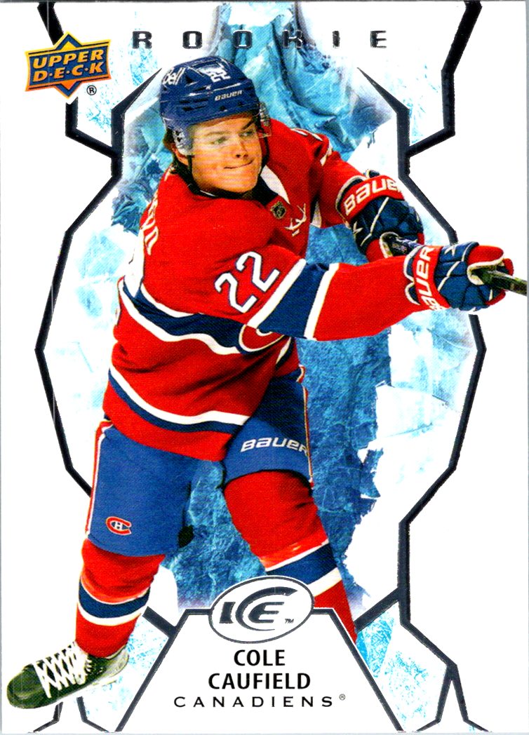 2021-22 Upper Deck Ice Cole Caufield #122 front