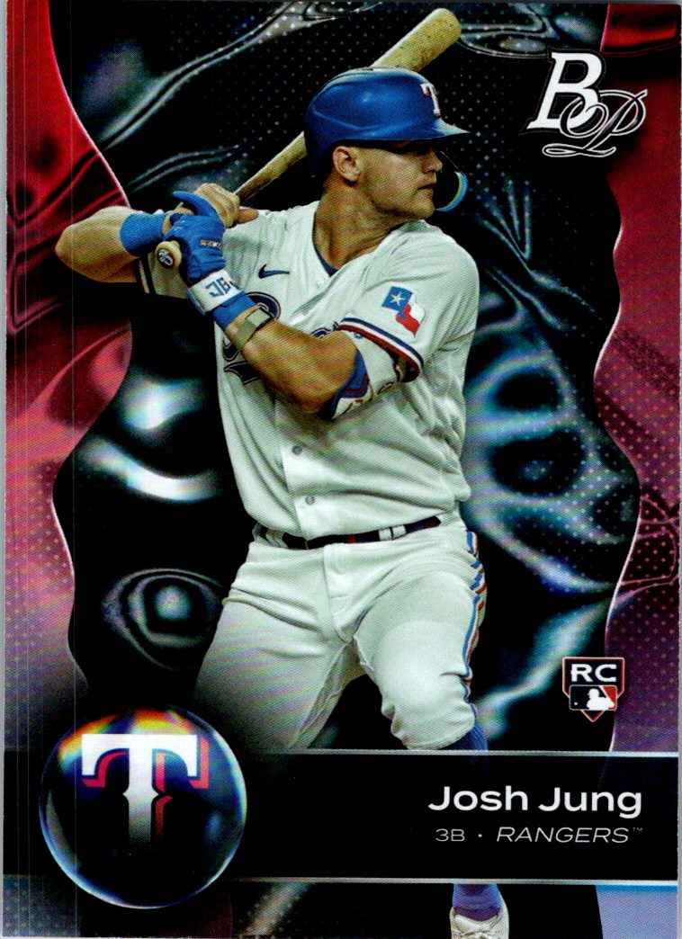 2023 Bowman Platinum Josh Jung #1 RC front