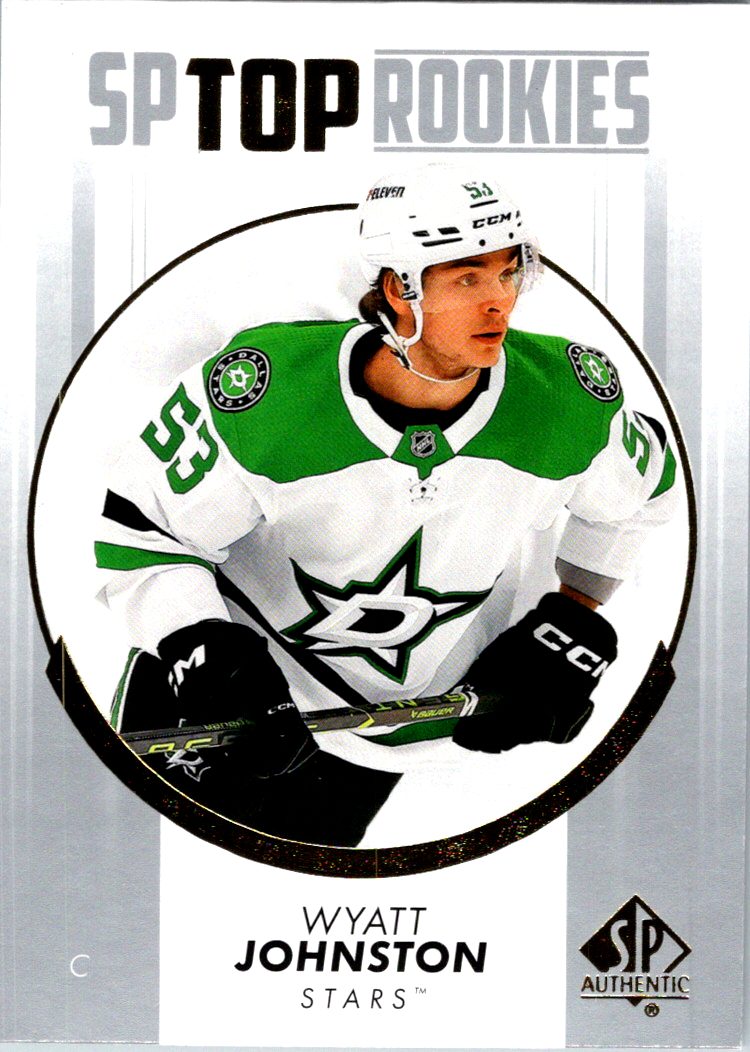 2022-23 SP Authentic - Top Rookies Wyatt Johnston #TR-21 front