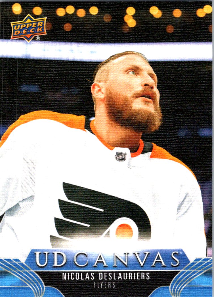 2023-24 Upper Deck - UD Canvas Nicolas Deslauriers #C59 front