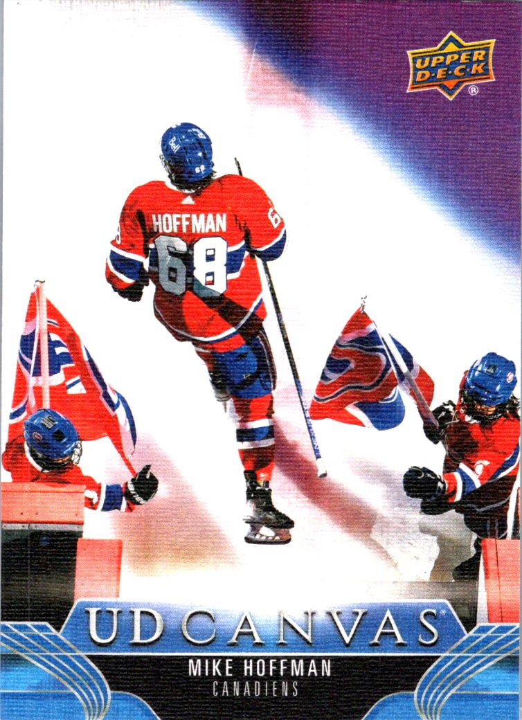 2023-24 Upper Deck - UD Canvas Mike Hoffman #C41 front