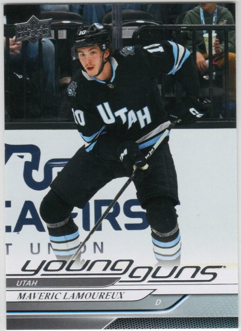 2024-25 Upper Deck Maveric Lamoureux #487 RC front