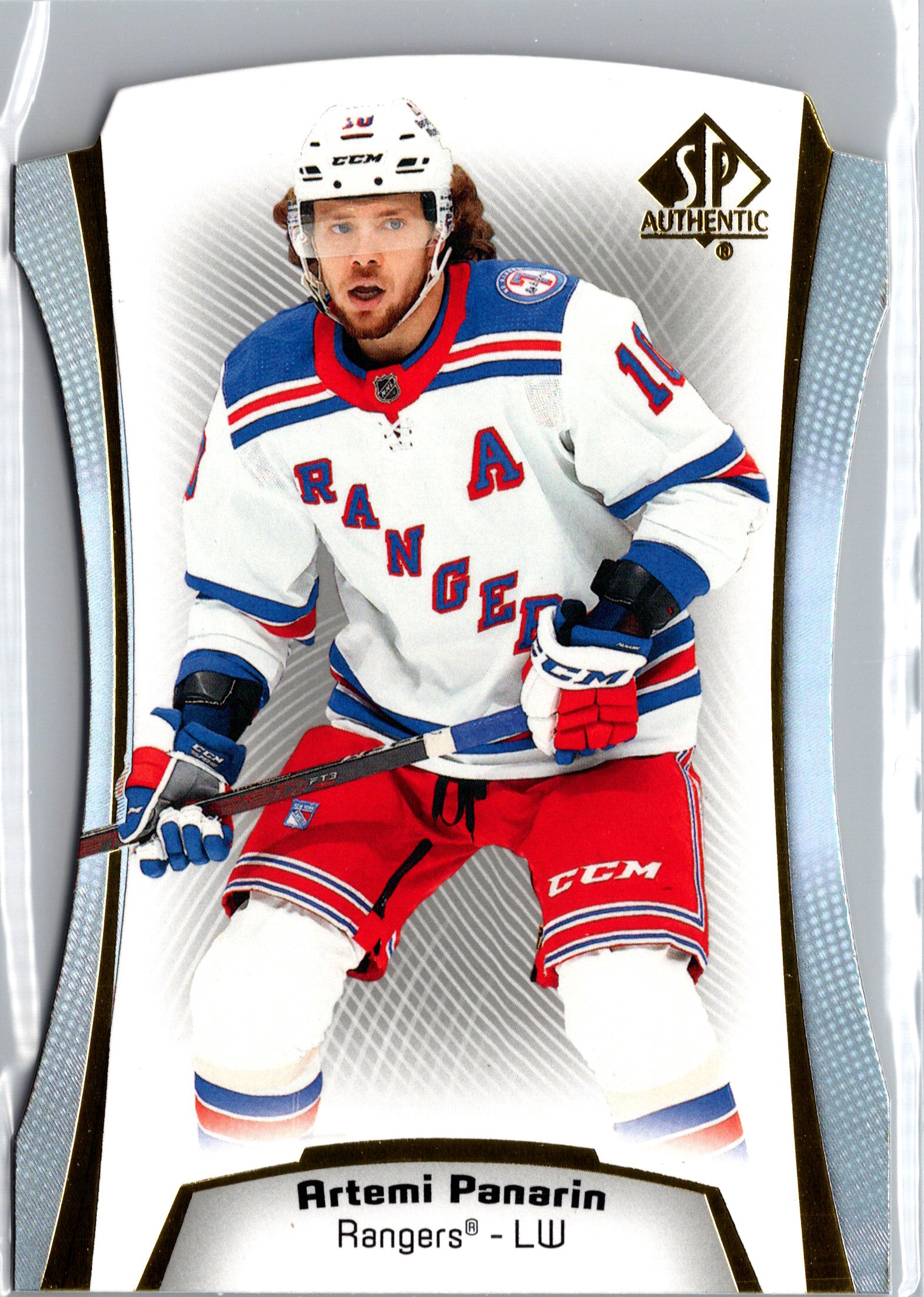 2021-22 SP Authentic - Die Cuts Artemi Panarin #DC-18 front