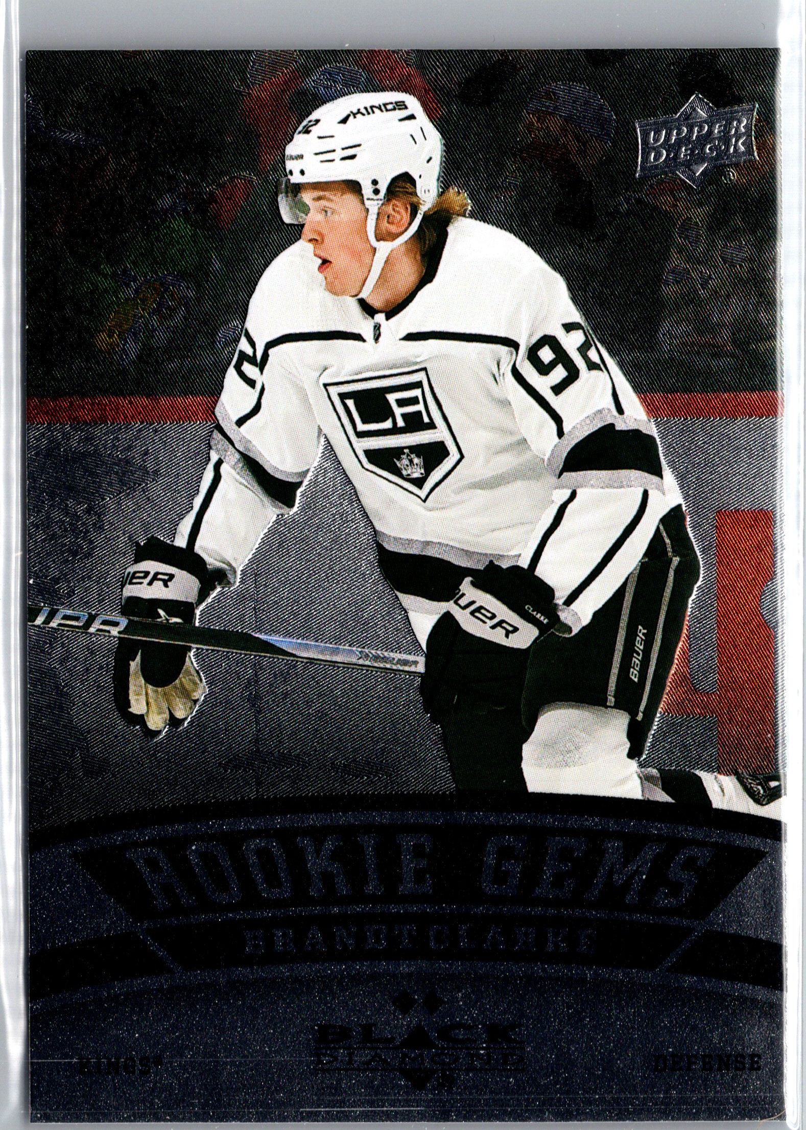 2022-23 Upper Deck - 2006-07 Black Diamond Retro Brandt Clarke #BD-25 front