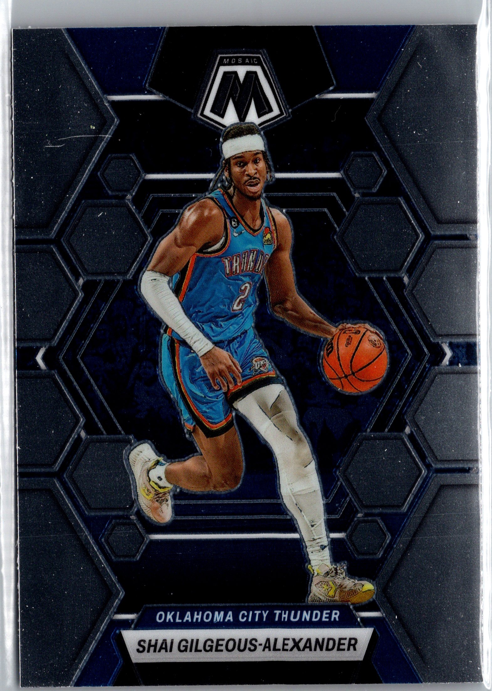 2022-23 Panini Mosaic Shai Gilgeous-Alexander #4 front