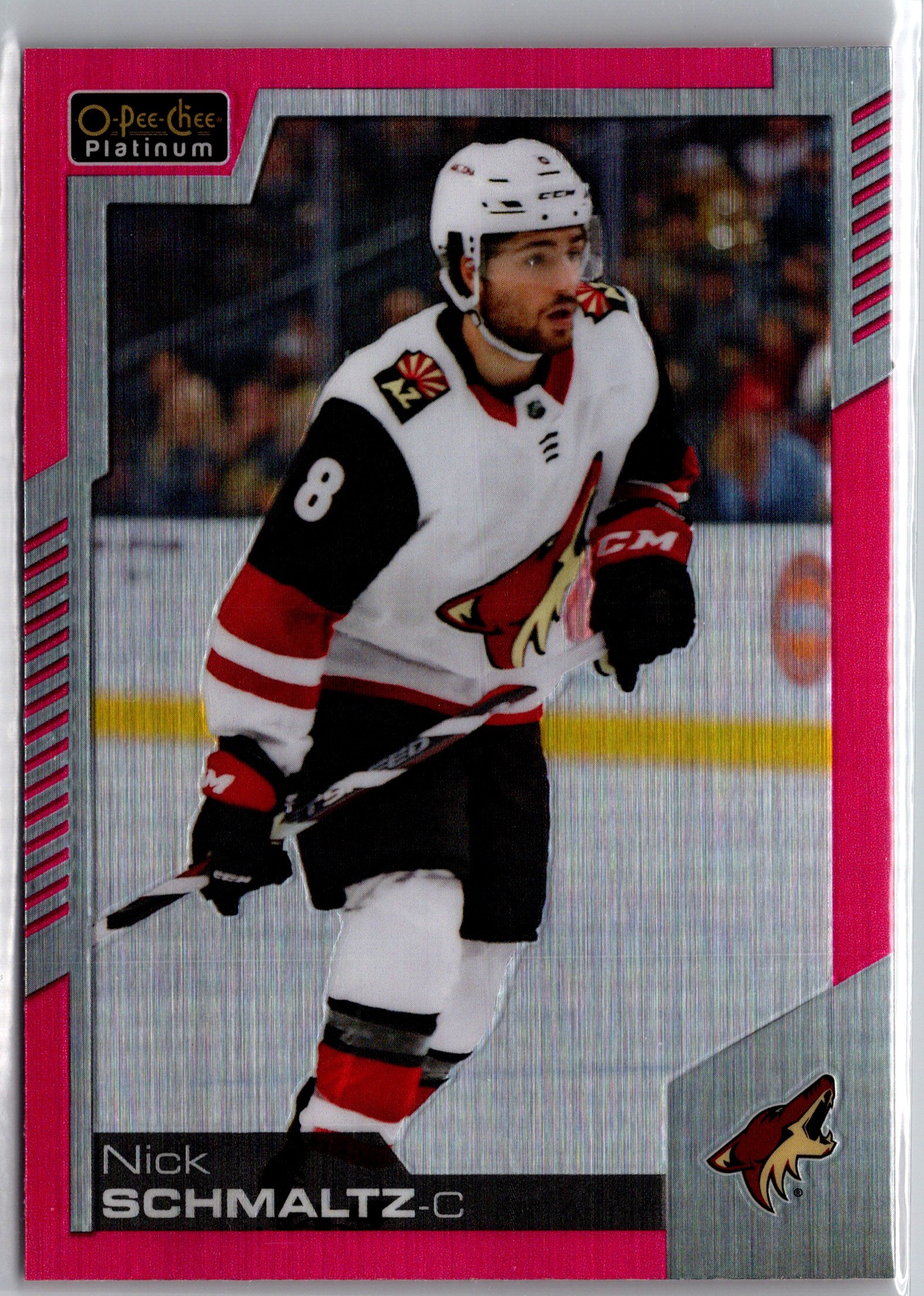2020-21 O-Pee-Chee Platinum - Matte-Pink Nick Schmaltz #115 front