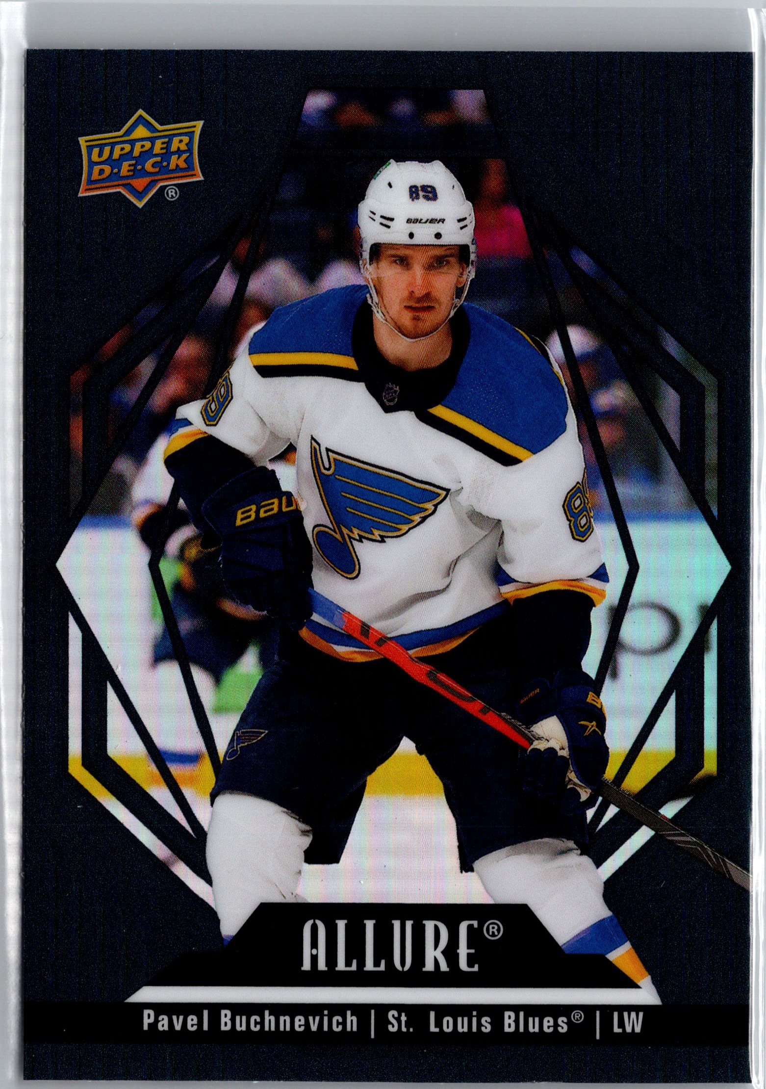 2022-23 Upper Deck Allure - Black Rainbow Pavel Buchnevich #25 front