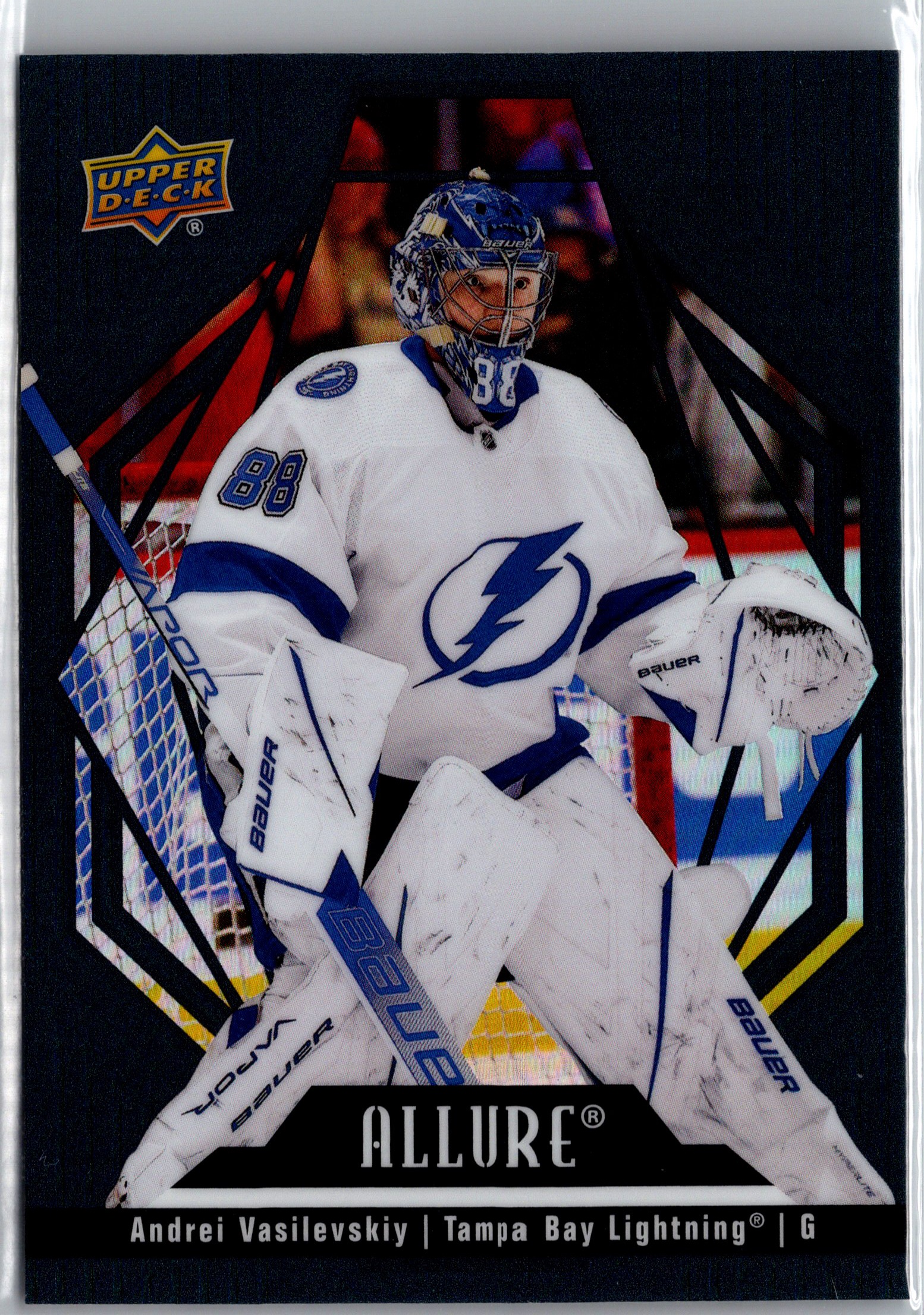 2022-23 Upper Deck Allure - Black Rainbow Andrei Vasilevskiy #97 front