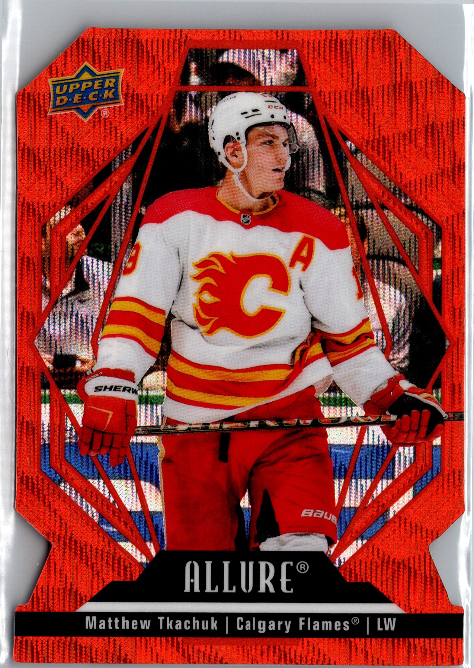 2022-23 Upper Deck Allure - Orange Slice Matthew Tkachuk #100 front