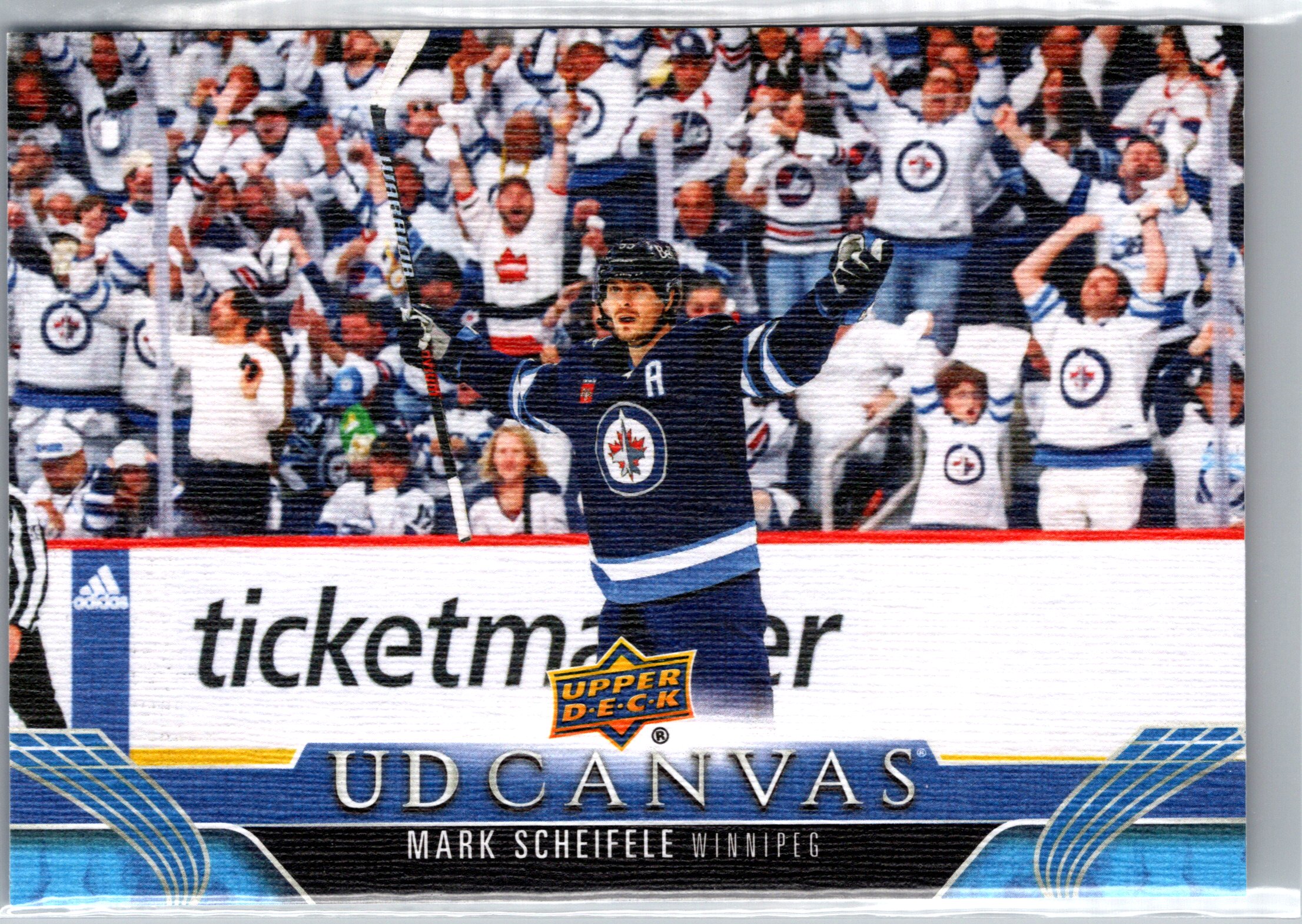 2023-24 Upper Deck - UD Canvas Mark Scheifele #C208 front