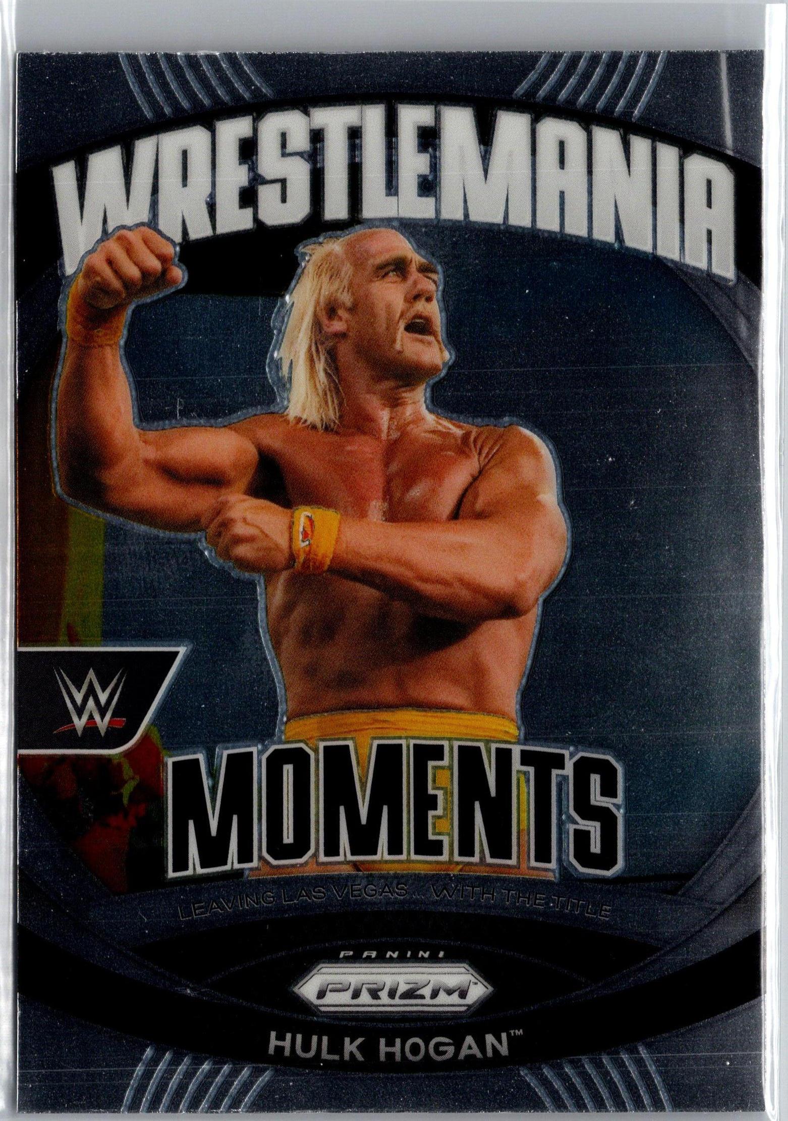 2024 Panini Prizm WWE - WrestleMania Moments Hulk Hogan #26 front