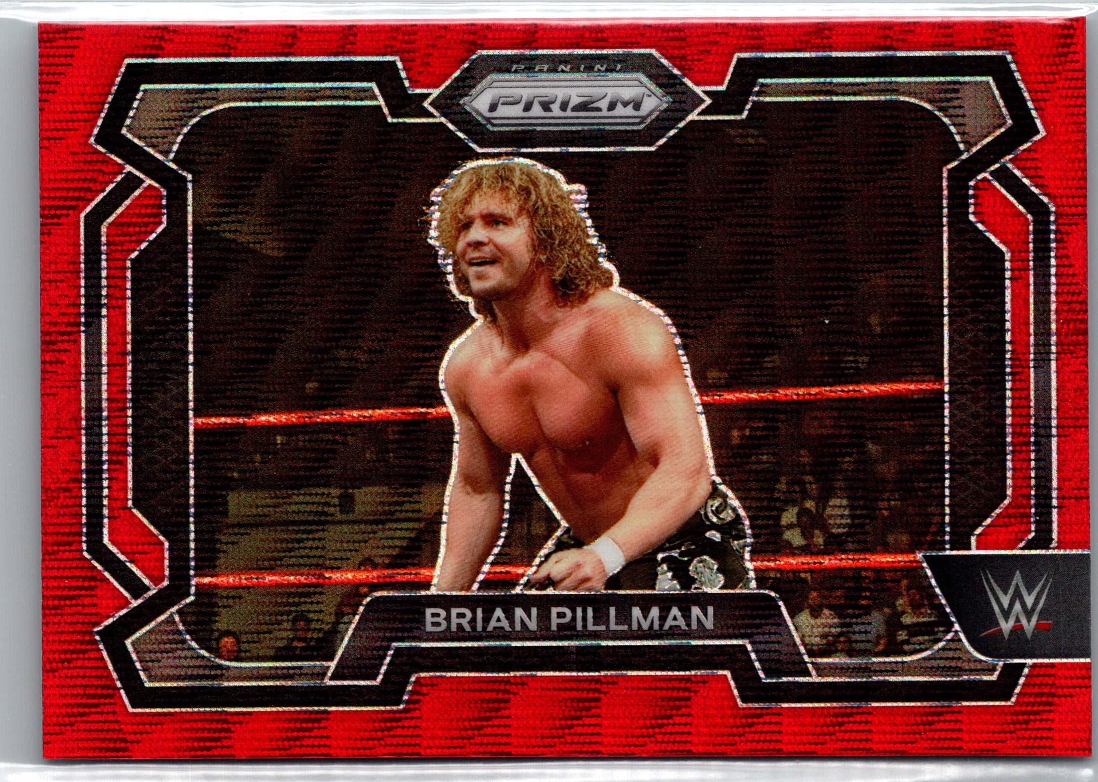 2024 Panini Prizm WWE - Ruby Wave Prizms Brian Pillman #13 front