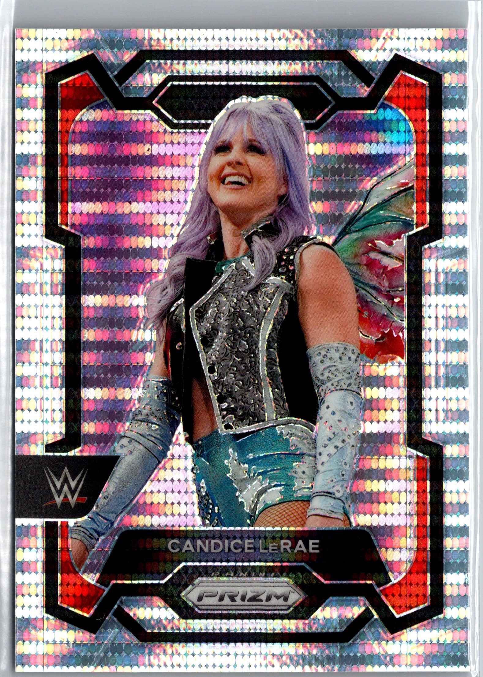 2024 Panini Prizm WWE - Pulsar Prizms Candice LeRae #190 SN499 front
