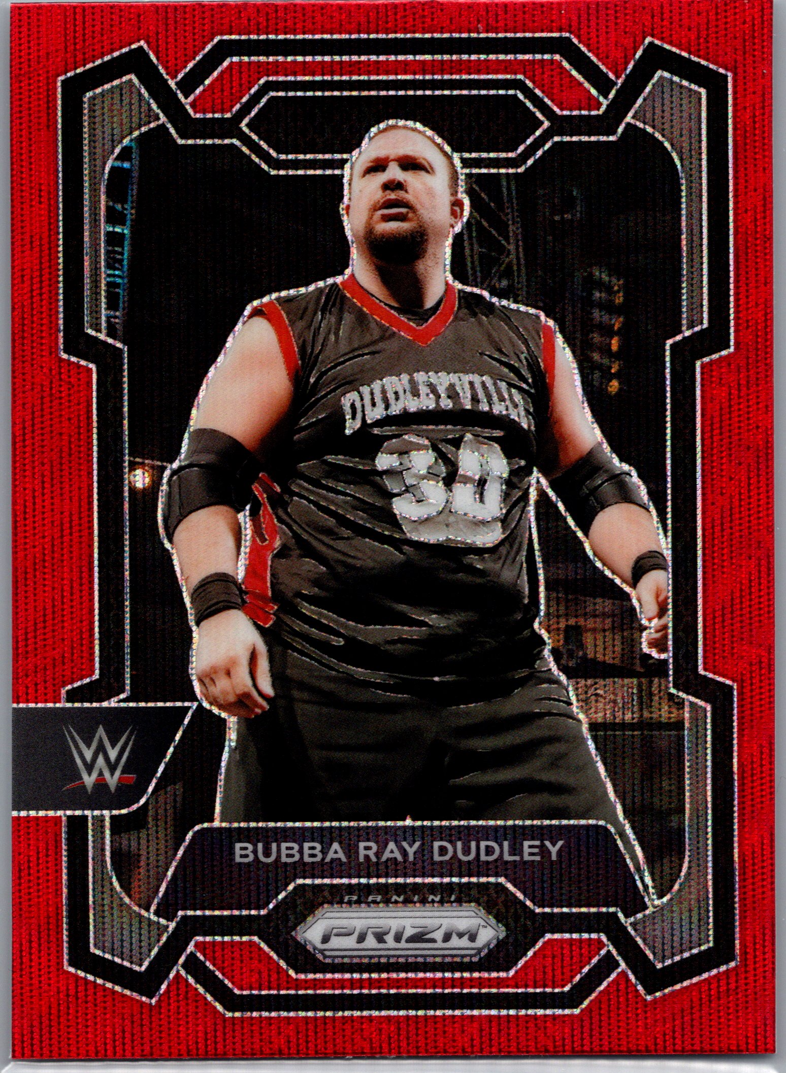 2024 Panini Prizm WWE - Ruby Wave Prizms Bubba Ray Dudley #170 front