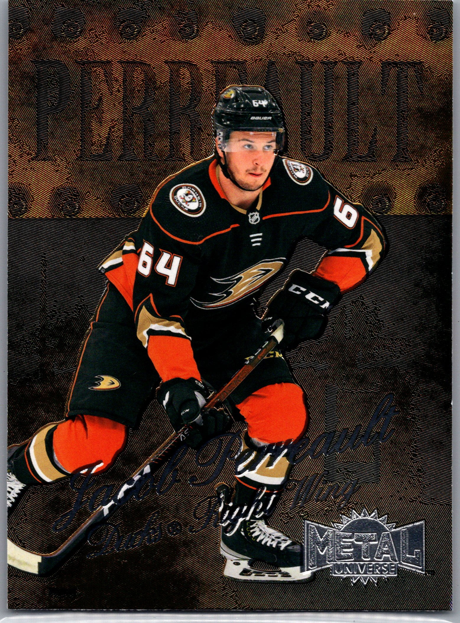 2022-23 SkyBox Metal Universe - 1998-99 Retro Jacob Perreault #R-9 front