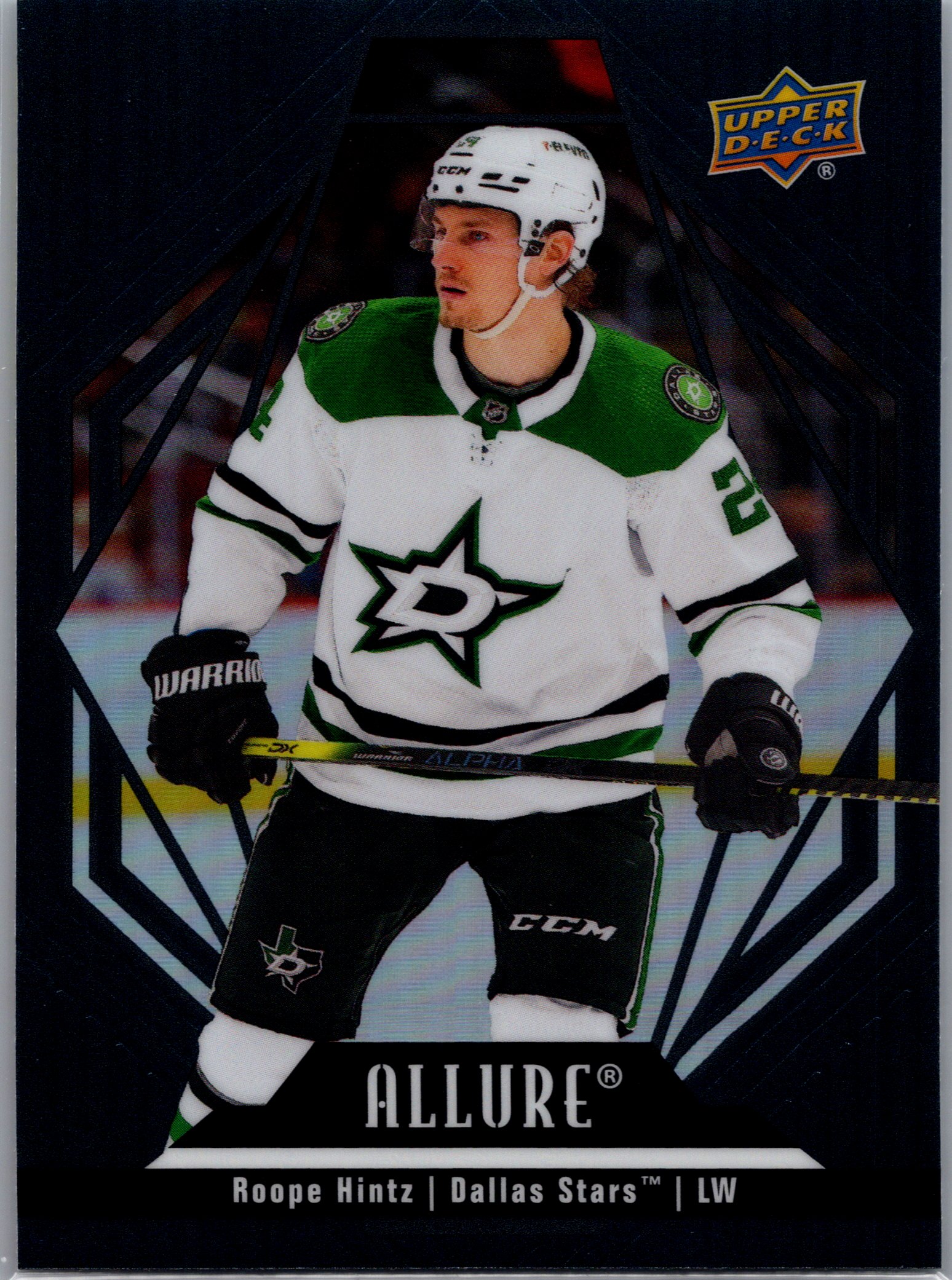 2022-23 Upper Deck Allure - Black Rainbow Roope Hintz #85 front