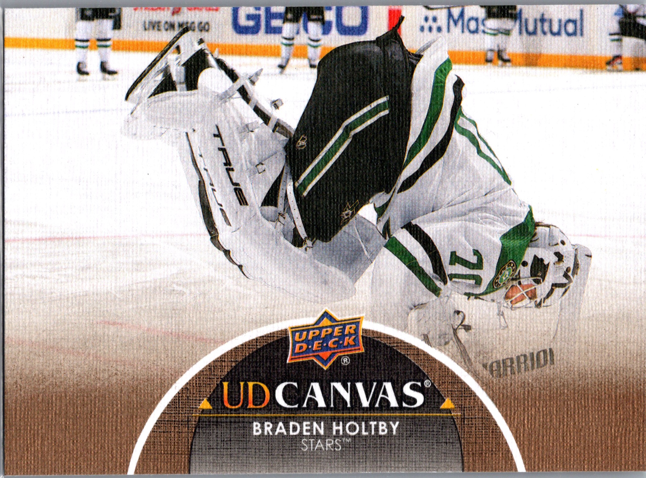 2021-22 Upper Deck - UD Canvas Braden Holtby #C295 front