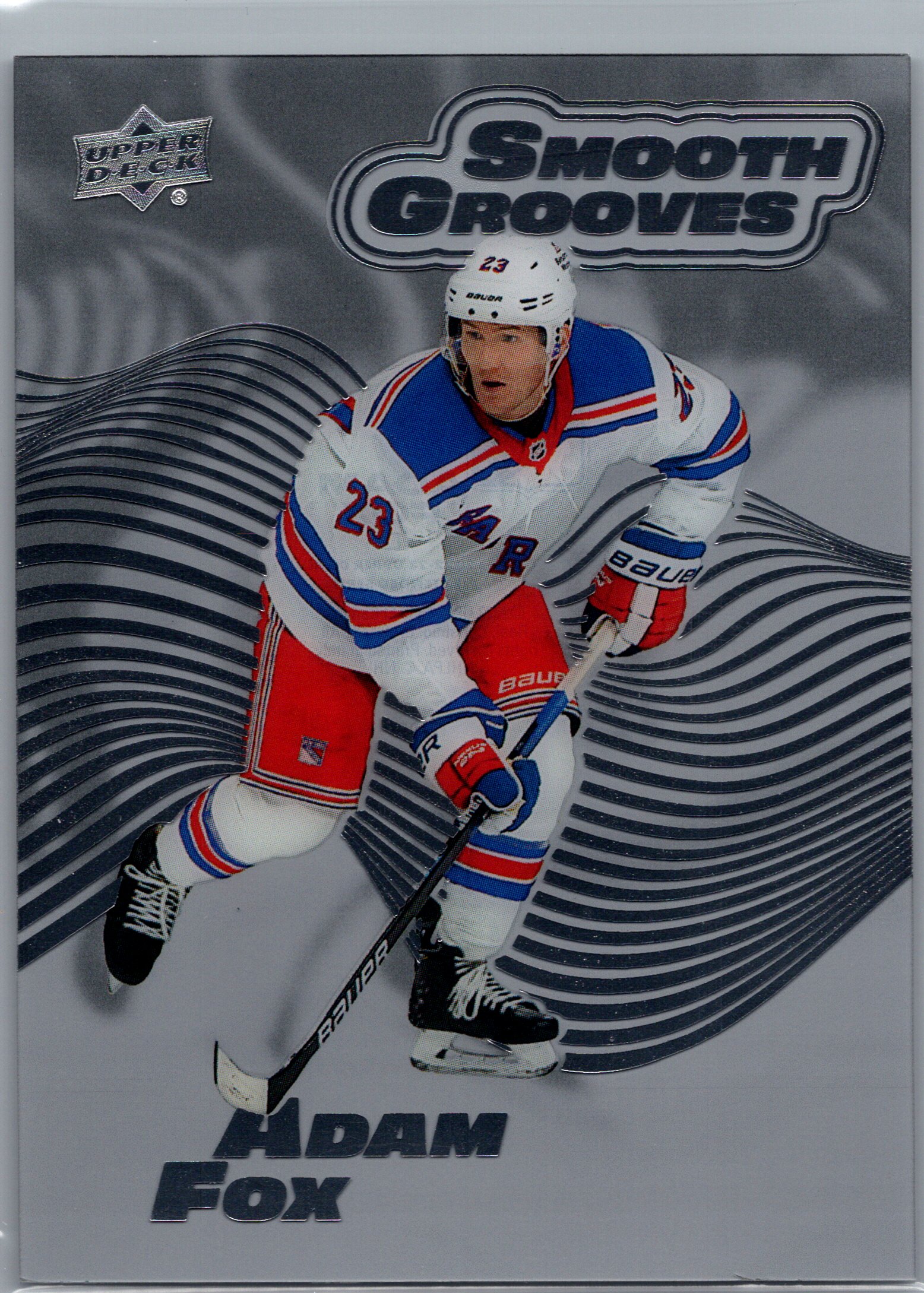 2022-23 Upper Deck - Smooth Grooves Adam Fox #SG27 front