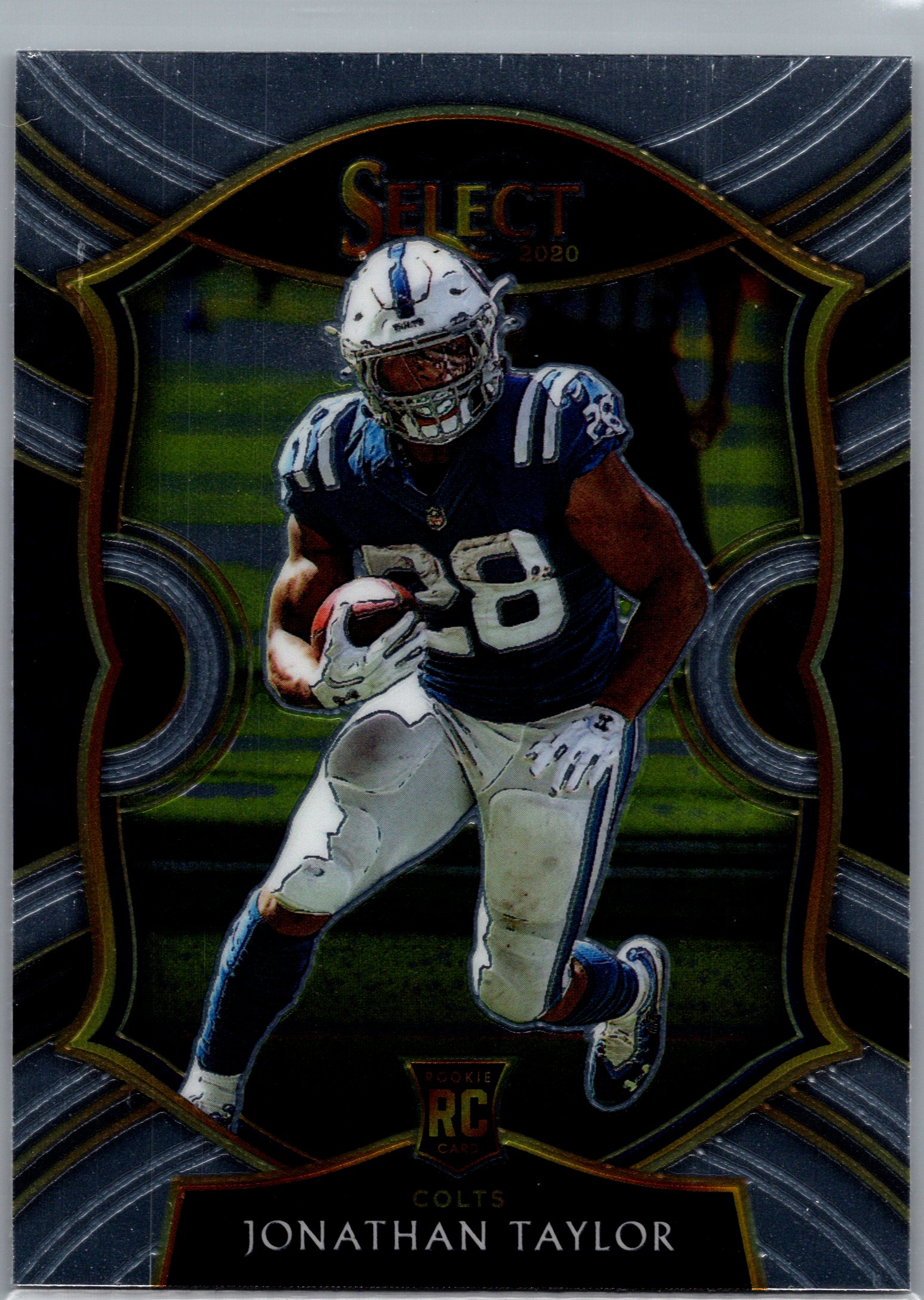 2020 Panini Select Jonathan Taylor #53 RC front