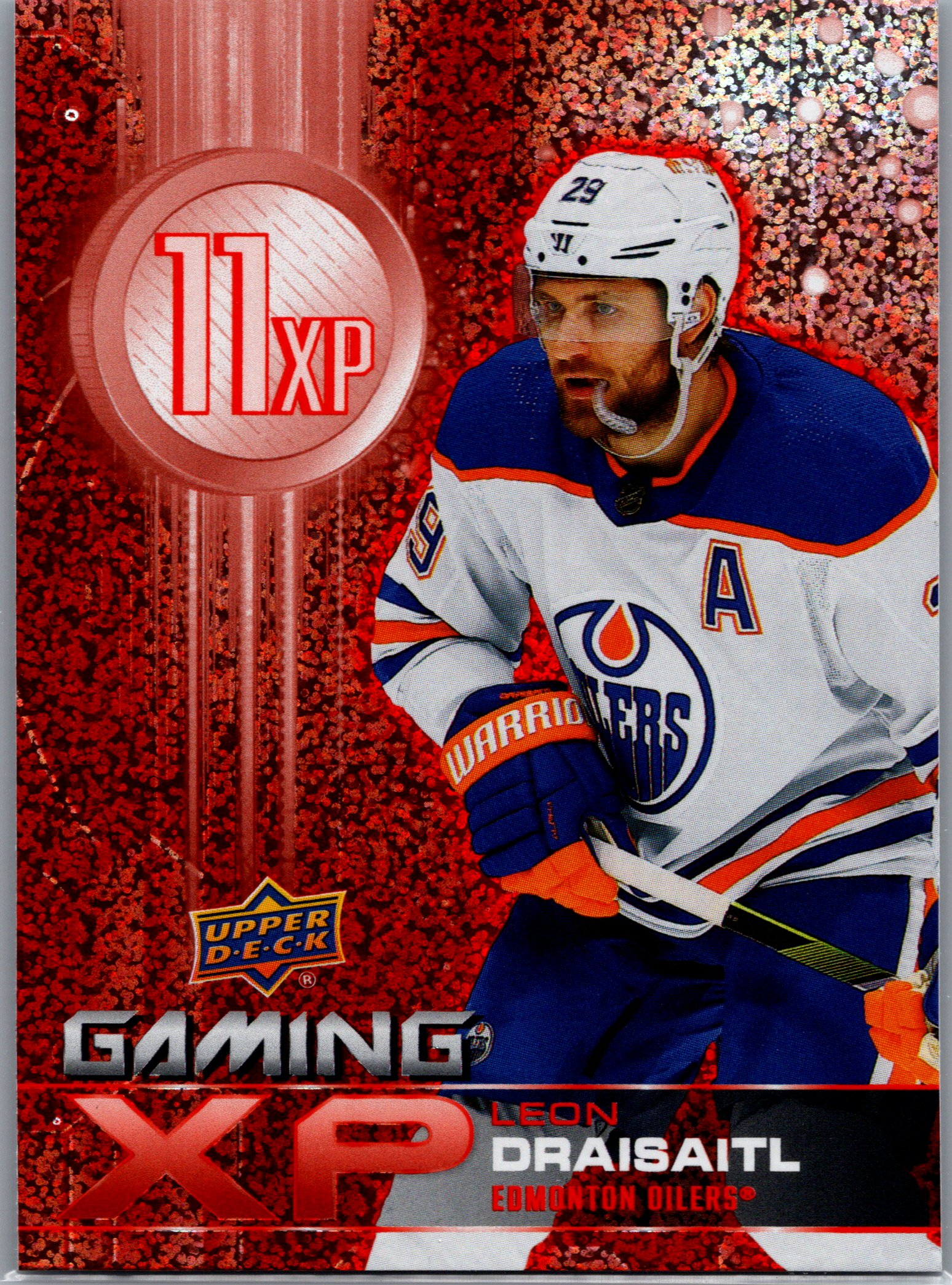 2024-25 Upper Deck - Gaming XP Speckled Leon Draisaitl #GXP-10 front
