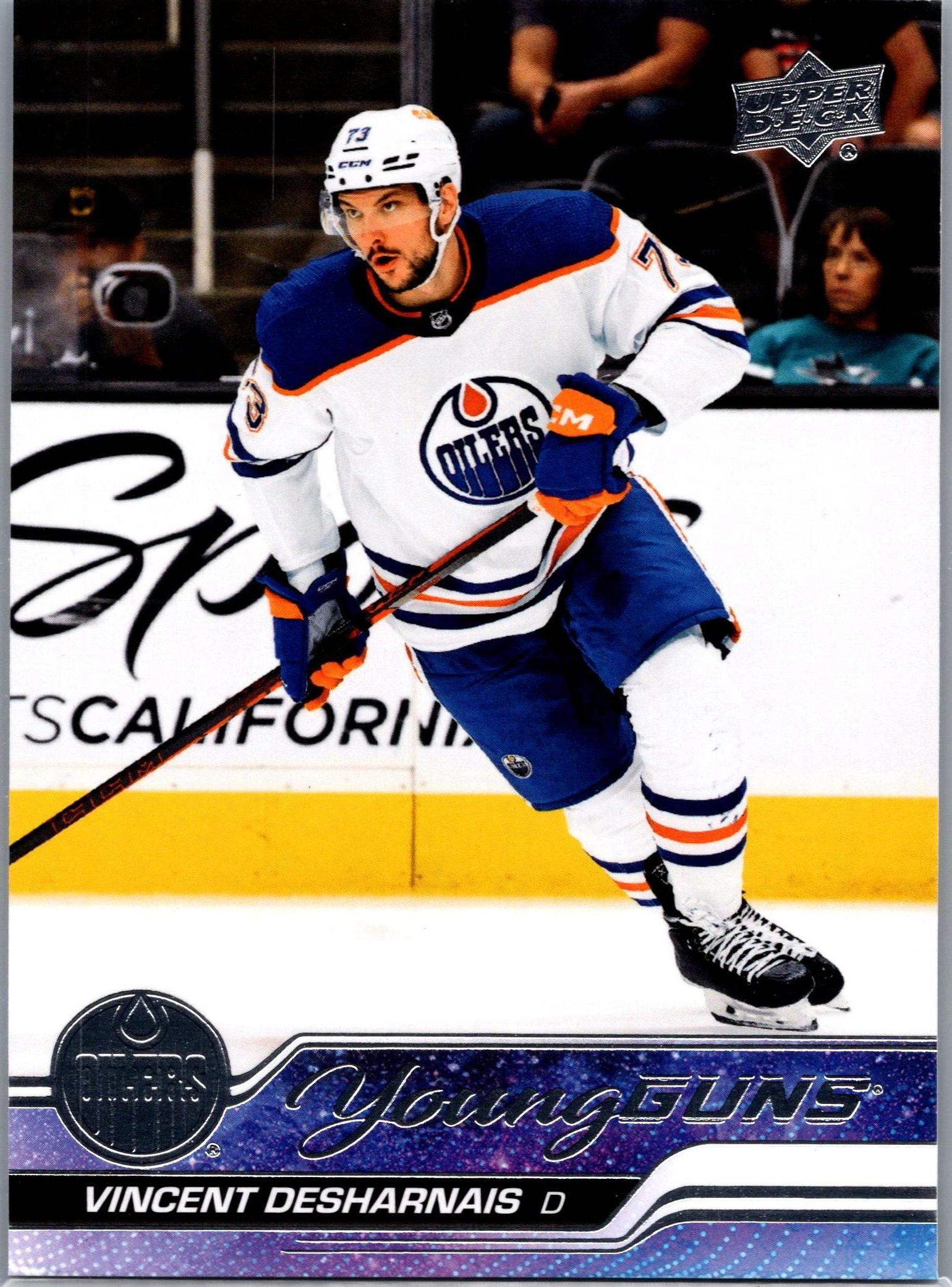 2023-24 Upper Deck Vincent Desharnais #202 RC front