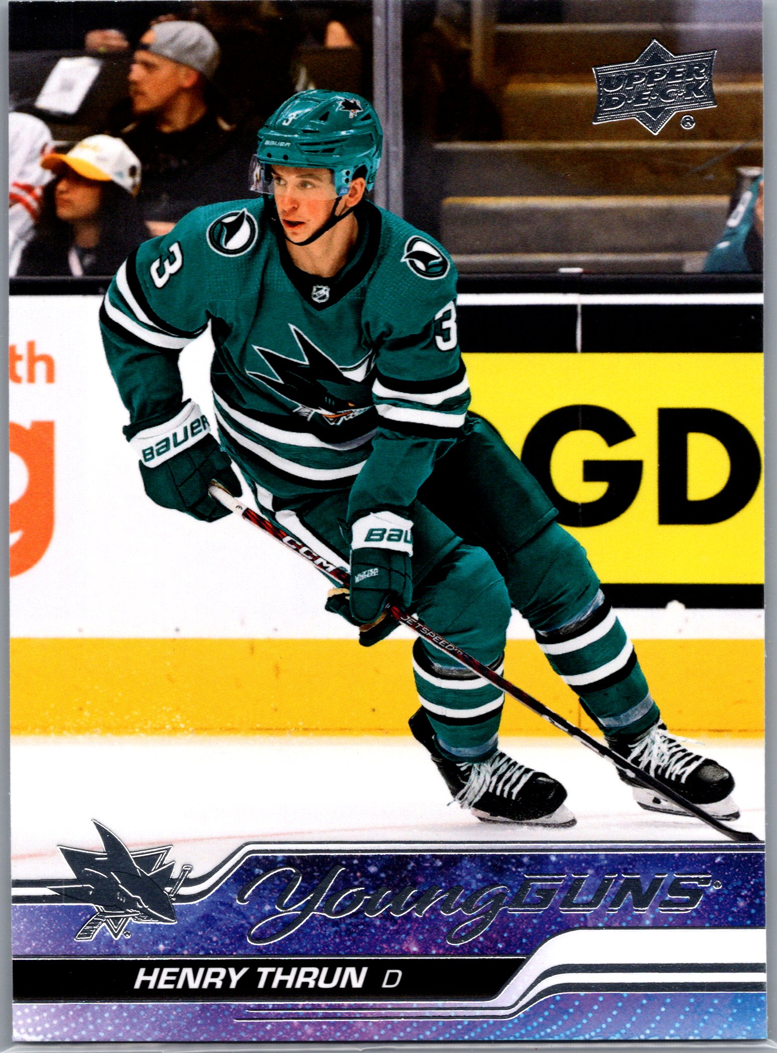 2023-24 Upper Deck Henry Thrun #236 RC front