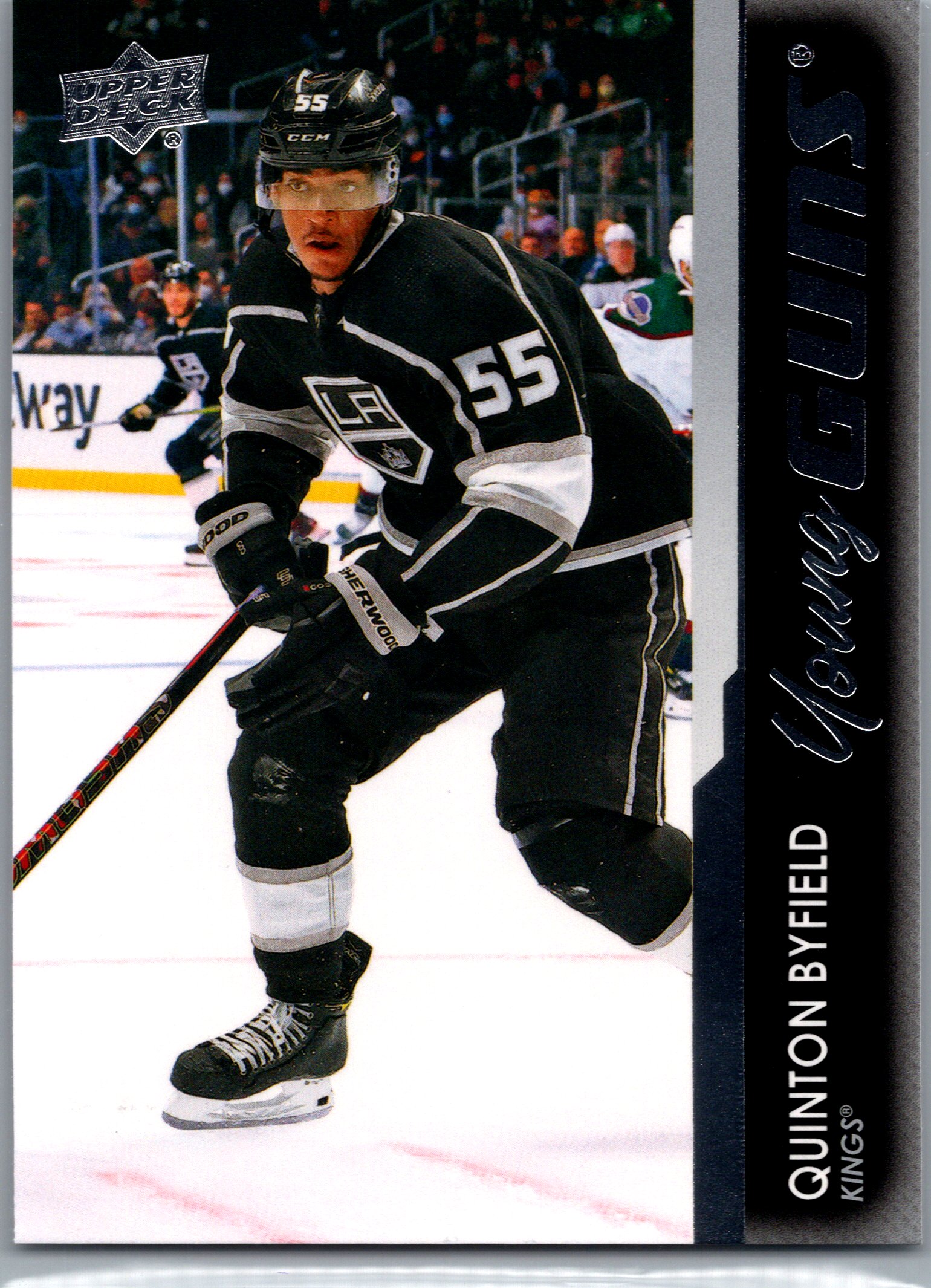 2021-22 Upper Deck Quinton Byfield #488 RC front