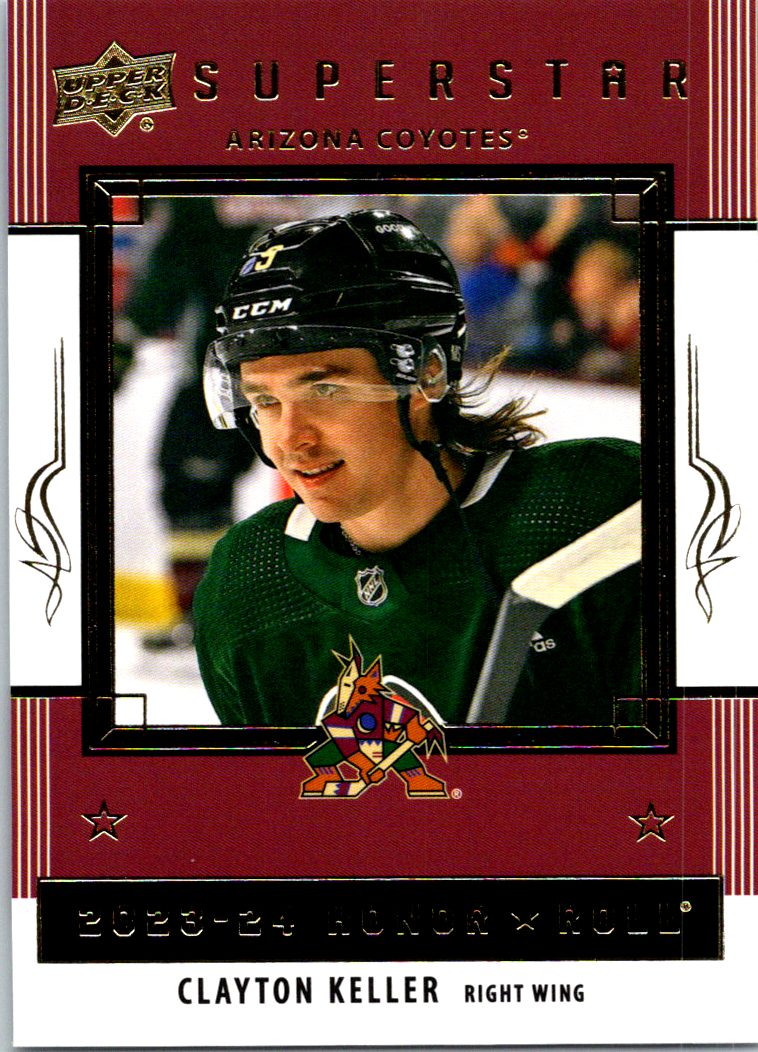2023-24 Upper Deck - Honor Roll Clayton Keller #HR-10 front