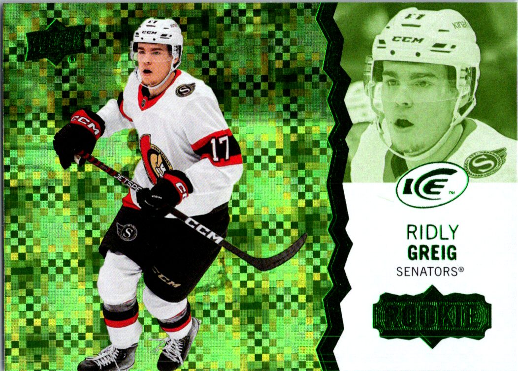 2023-24 Upper Deck Ice - Green Ridly Greig #137 front