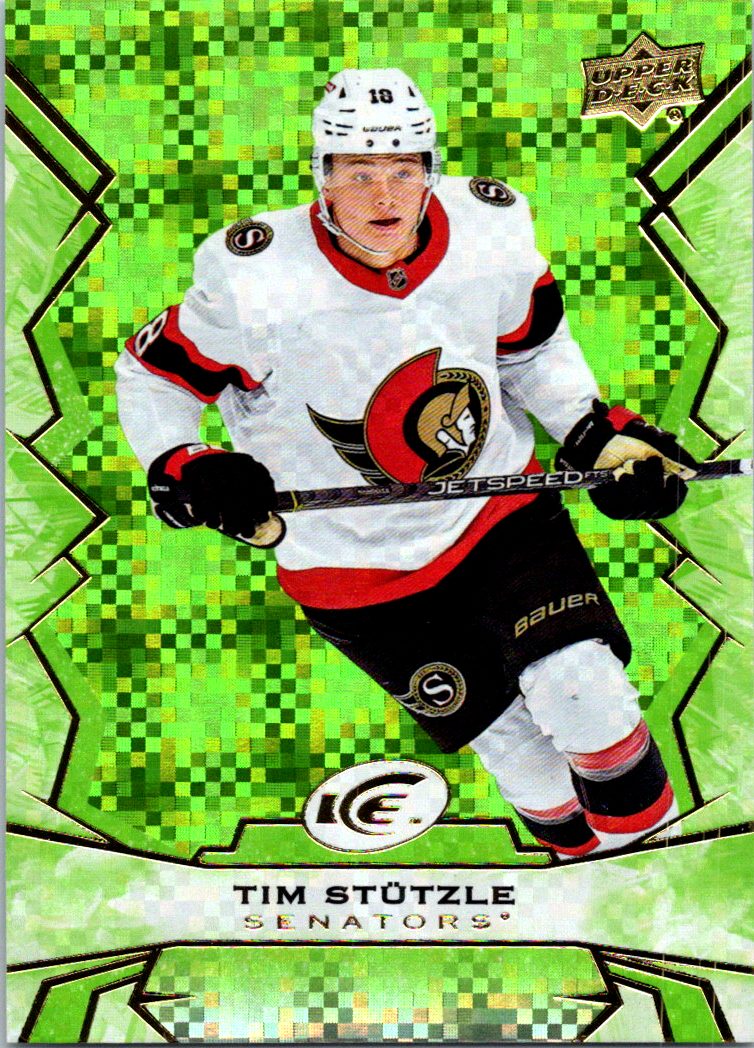 2022-23 Upper Deck Ice - Green Tim Stutzle #2 front