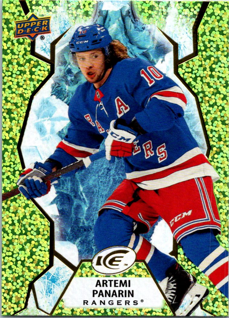 2021-22 Upper Deck Ice - Green Artemi Panarin #52 front